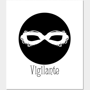 Black Masque - Vigilante Posters and Art